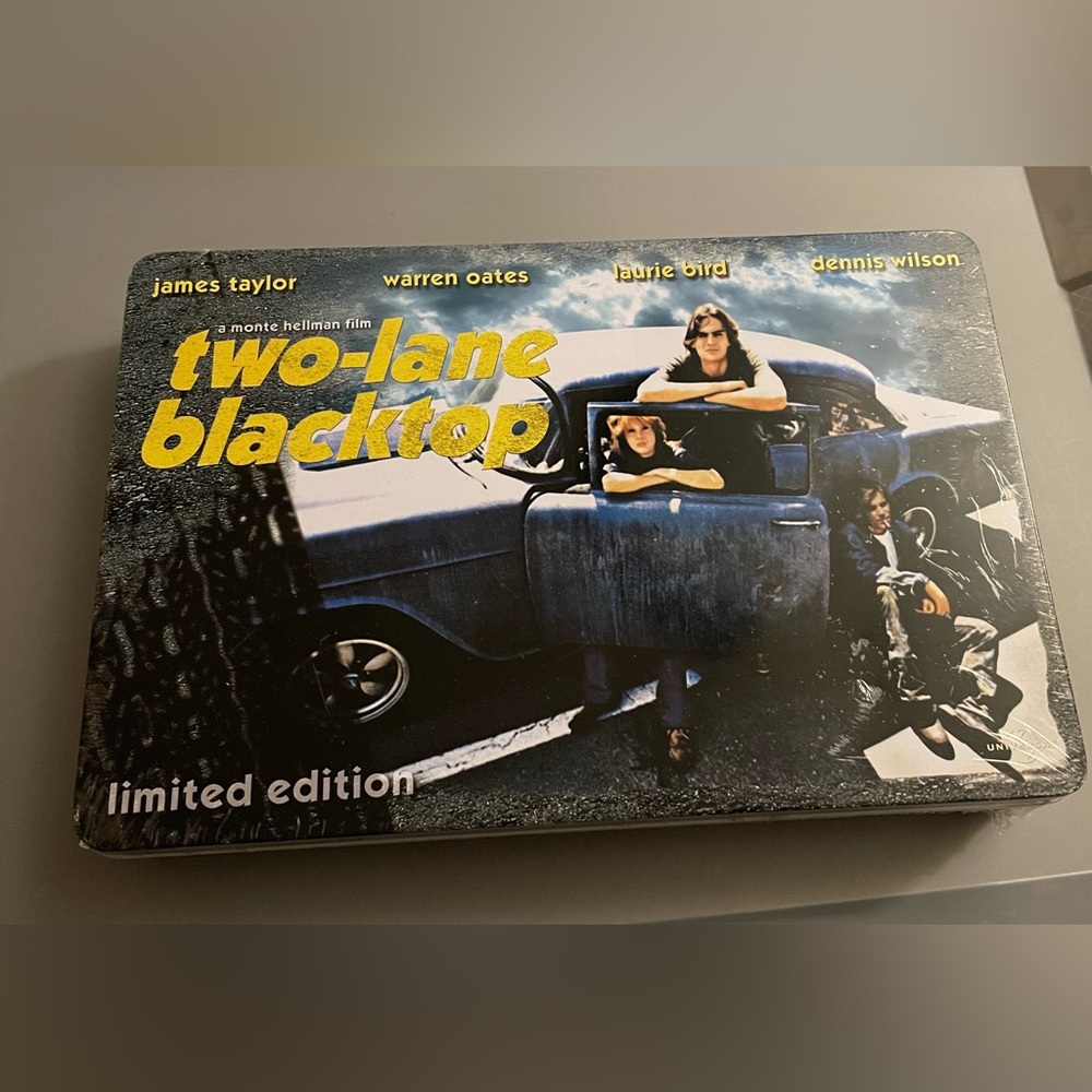 Two-Lane Black Top Limited Edition VHS Collector Set in Sealed Tin SV10912 #58